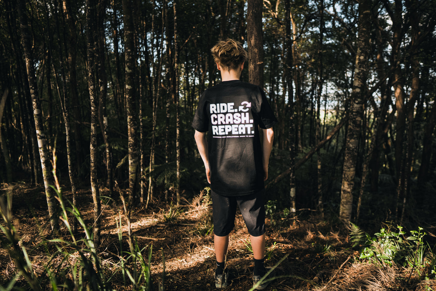 Ride-Crash-Repeat Tee