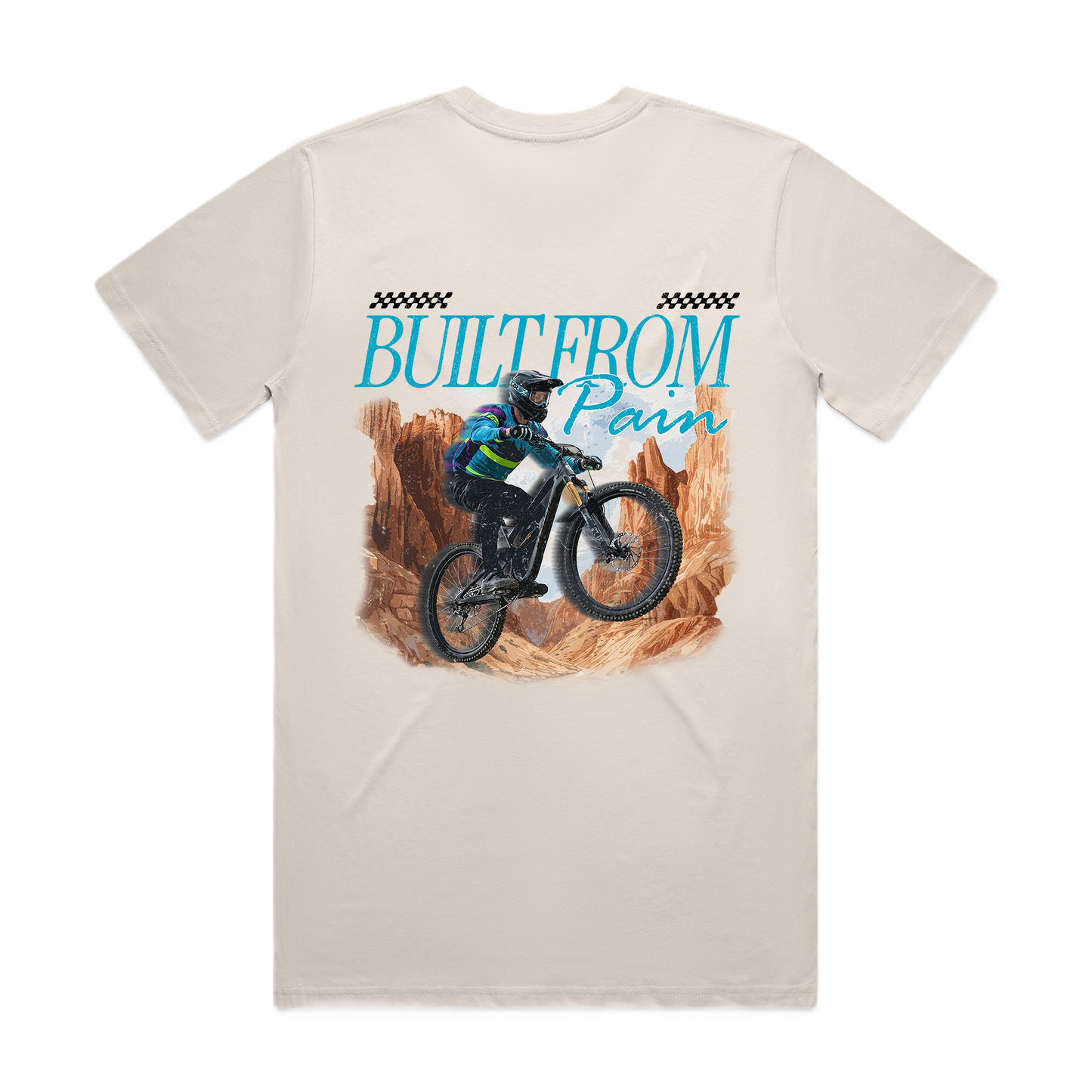 Built From Pain — MTB Tee